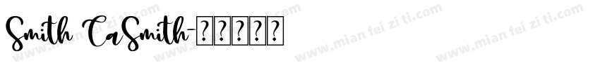 Smith CaSmith字体转换